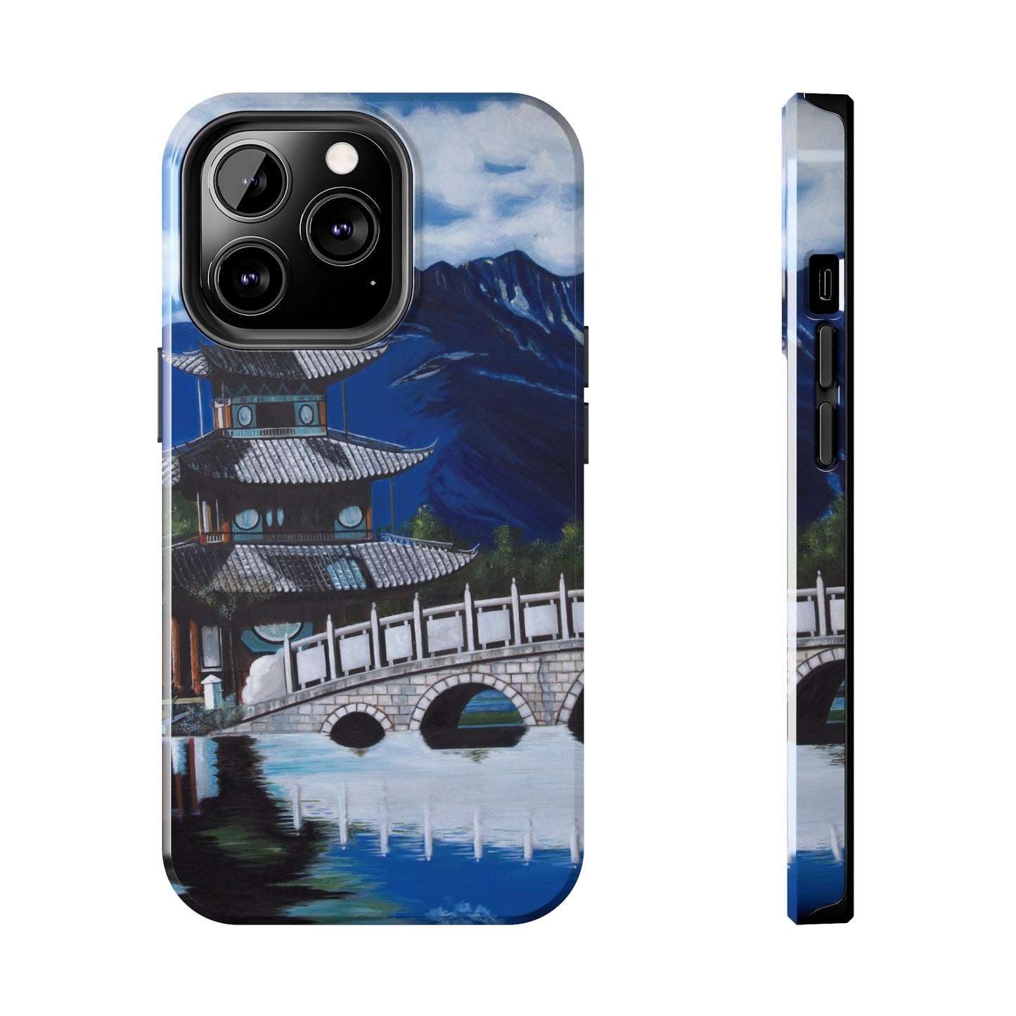 "The Temple" iPhone Tough Phone Cases