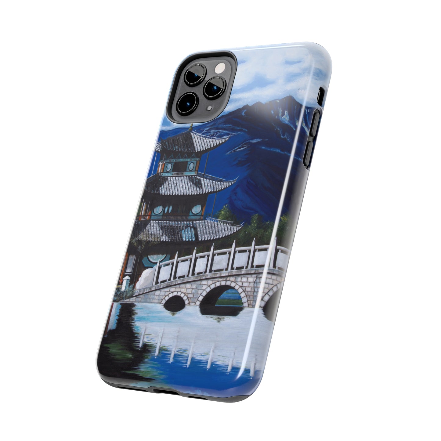 "The Temple" iPhone Tough Phone Cases