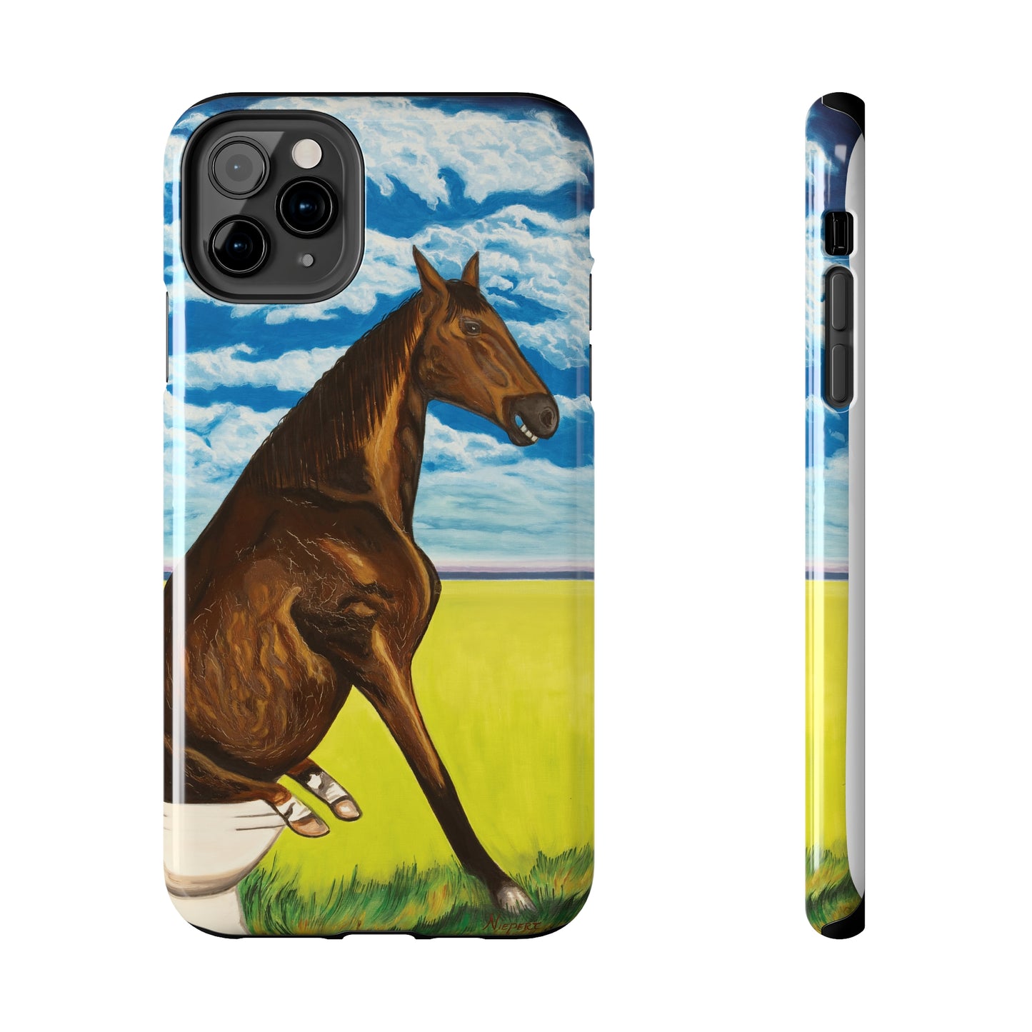 "Horseshit 2" iPhone Tough Phone Cases