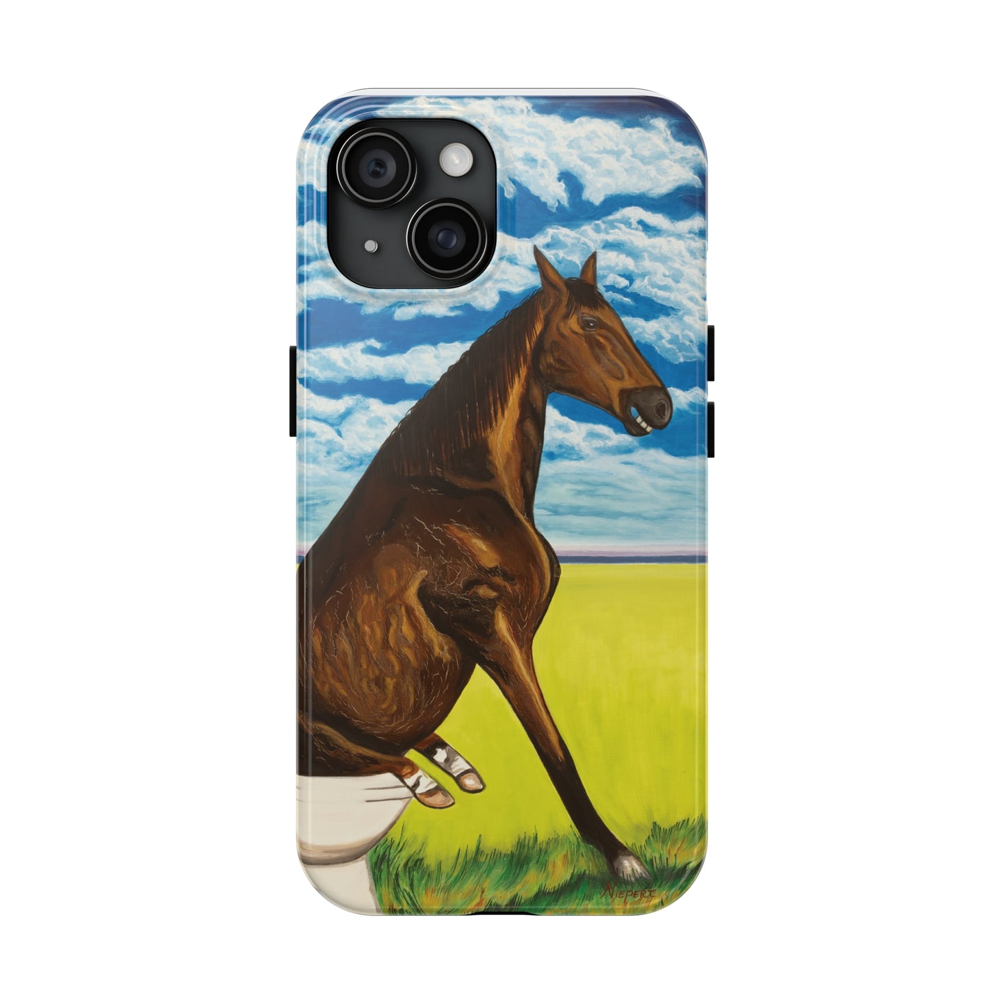 "Horseshit 2" iPhone Tough Phone Cases