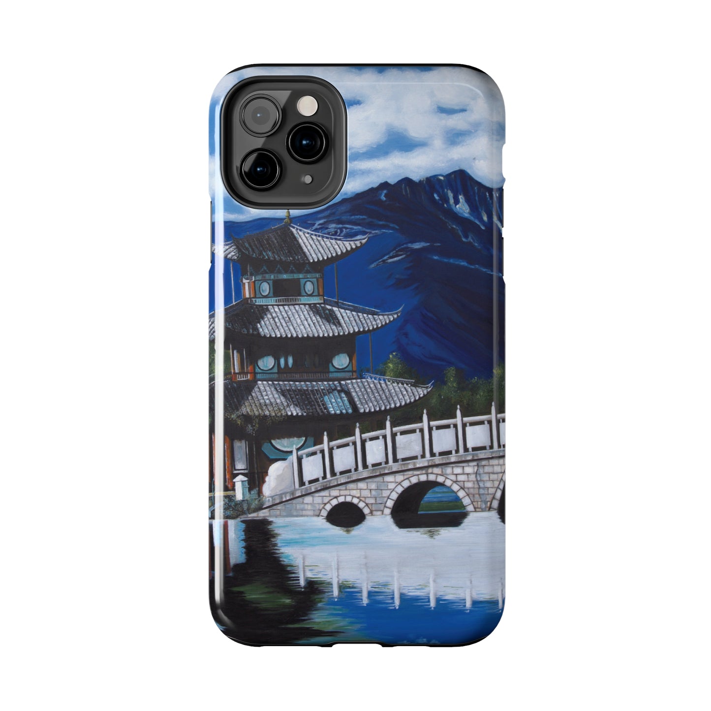 "The Temple" iPhone Tough Phone Cases