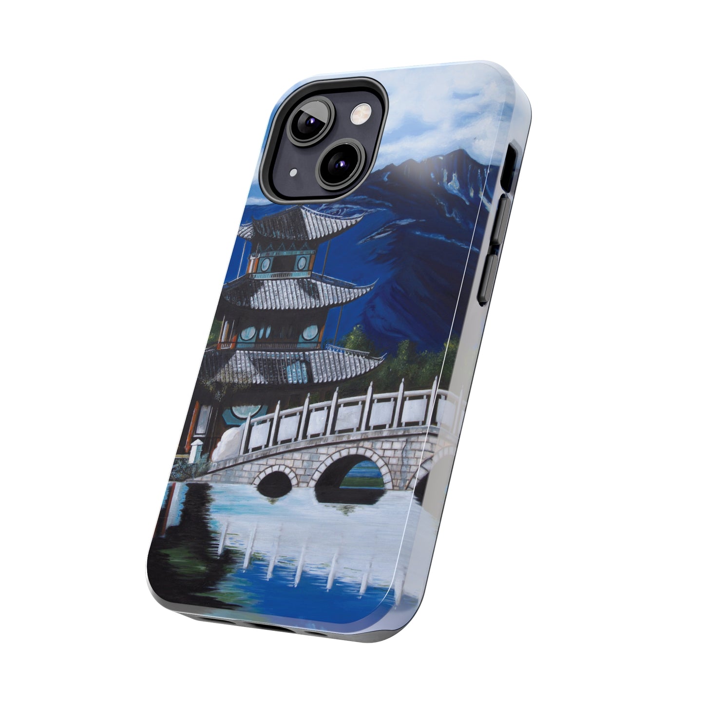 "The Temple" iPhone Tough Phone Cases