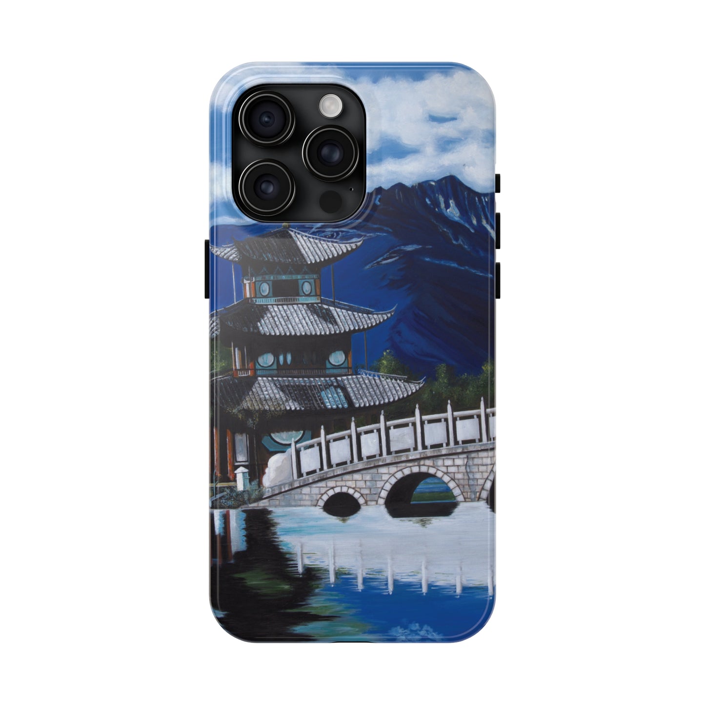 "The Temple" iPhone Tough Phone Cases