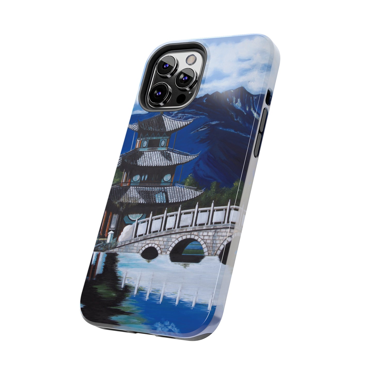 "The Temple" iPhone Tough Phone Cases