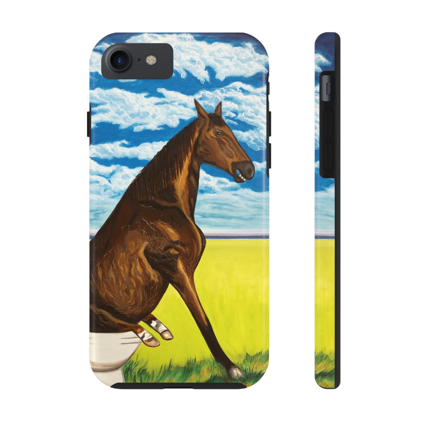 "Horseshit 2" iPhone Tough Phone Cases