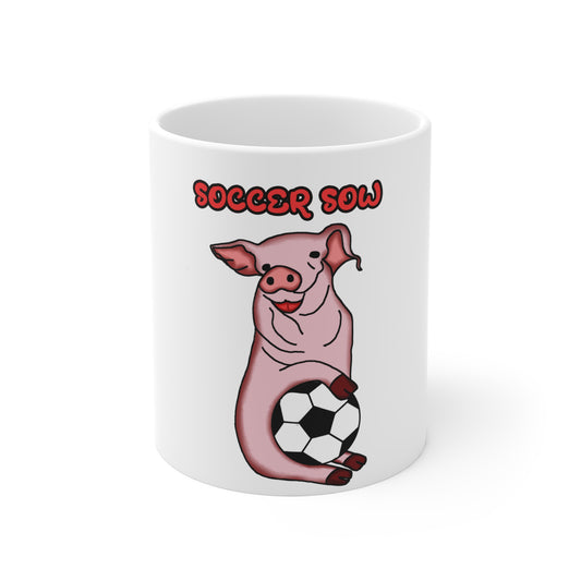 "Soccer Sow" Mug 11oz