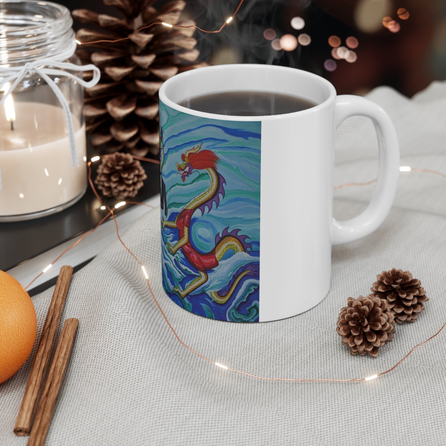 "Dragon Wine Party" Mug 11oz