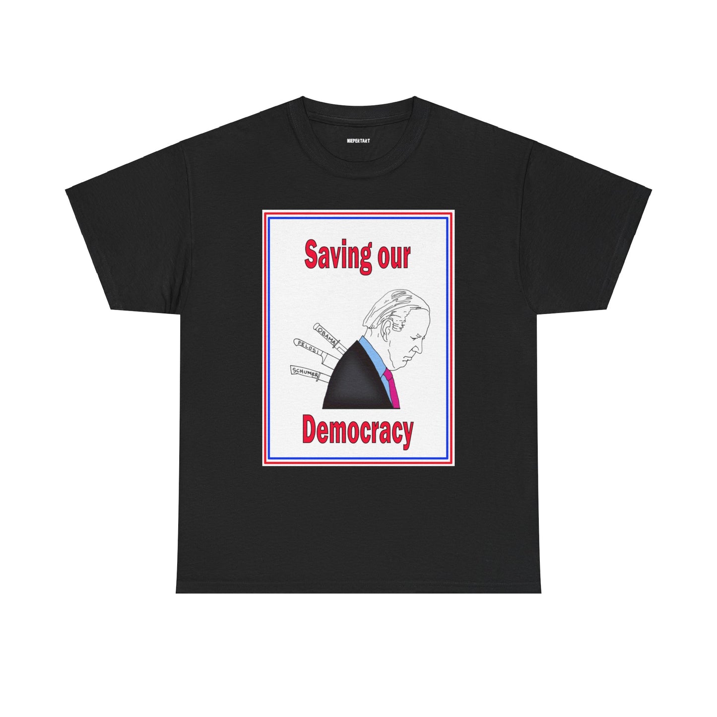 "Saving our Democracy" Unisex Heavy Cotton Tee