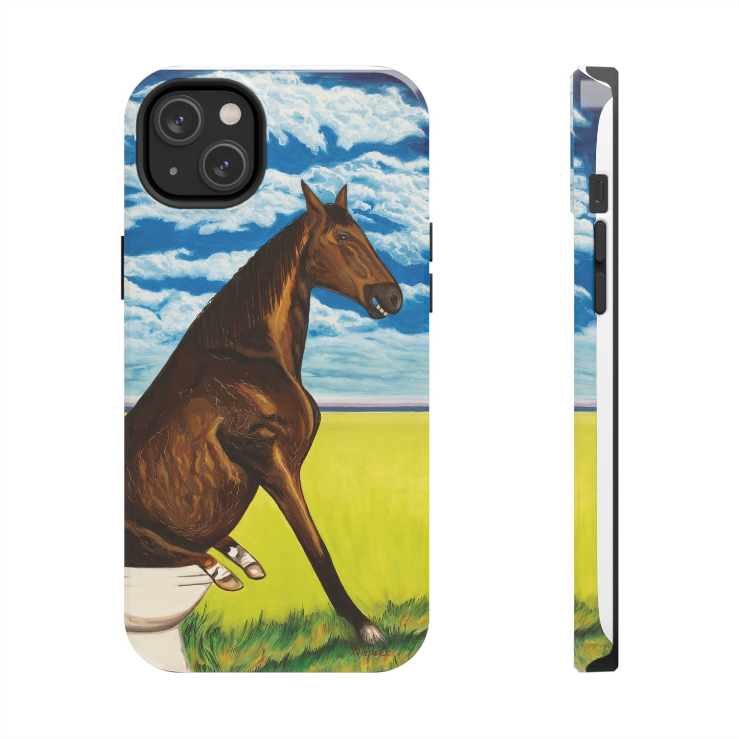 "Horseshit 2" iPhone Tough Phone Cases