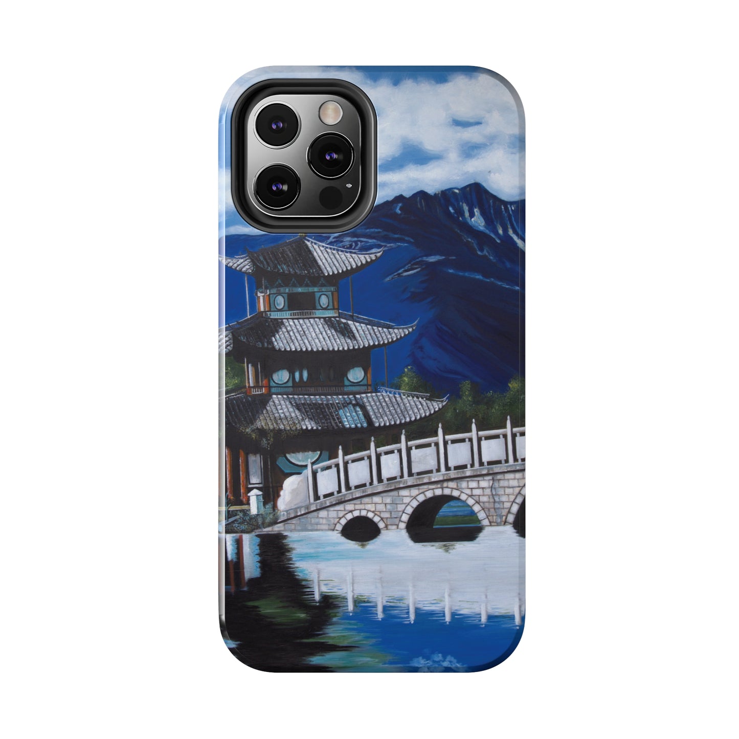 "The Temple" iPhone Tough Phone Cases